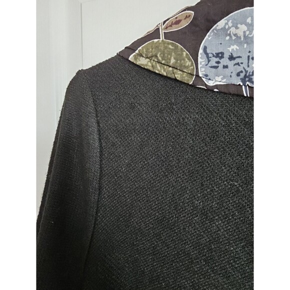 Pretty Angel Floral Knit Duster XL Black Whimsygoth Mixed Media Cardigan - Picture 16 of 16